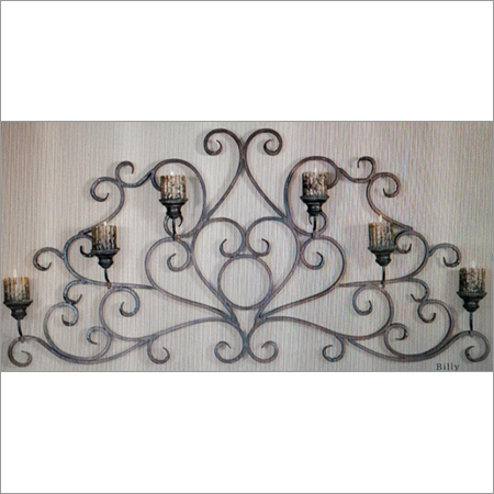 Designer Iron Candle Holder