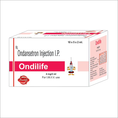 Ondilife - Ondansetron Hydrochloride 2mg/2ml Injection, 10x5x2ml | Effective Nausea Relief, Long Shelf Life