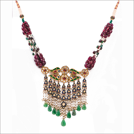 Gold Stone Necklaces