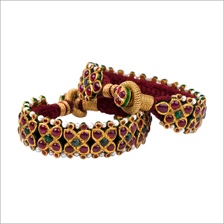 Gold Polki Bracelets
