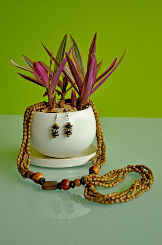 Handmade Wooden Beaded Jewelry