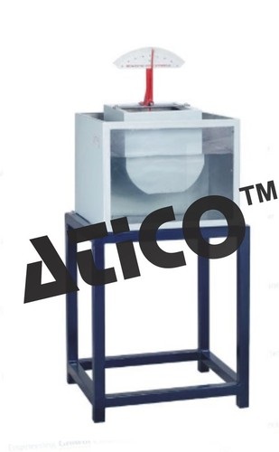 Metacentric Height Apparatus - Stainless Steel Tank 550x500x400 mm, Pontoon 300x300 mm | Tilt Measurement, Weight Displacement, Stability Analysis