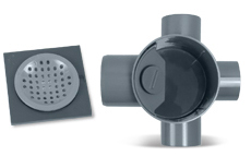 मोल्डेड मल्टीफ्लोर ट्रैप