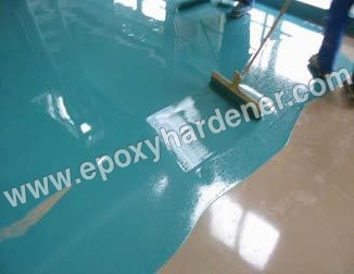 Epoxy Flooring Application: Paints