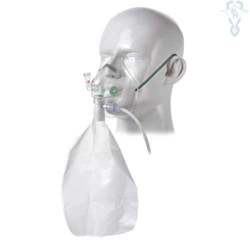Respi-Check - Medical Grade PVC Breathing Mask, White, +/-2 bpm Accuracy | Accurate Respiratory Rate Measurement, Simple Use, Single-Use