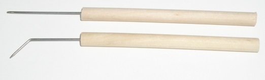 Teasing Needle, Straight Tip, With Plastic Handle