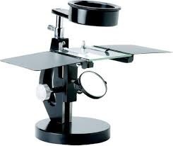 Entomological Dissection Microscope Bulls Lens - Metal Base