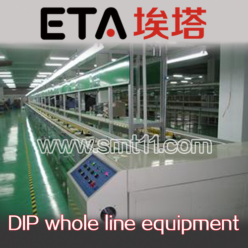 ETA automatic dip inserting conveyorautomatic dip plug in line