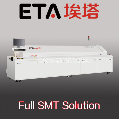 ETA economical lead-free hot air reflow oven, smt reflow oven, automatic reflow machine