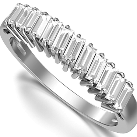 18K White Gold Eternity Ring for Wedding