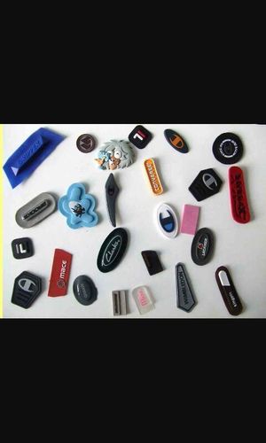 Rubber Logos - Metal Material, Modern Style | Solvent Adhesive for Industrial Use