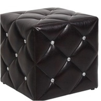 Leather Poufs