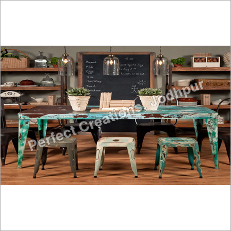 VINTAGE INDUSTRIAL DINING TABLE