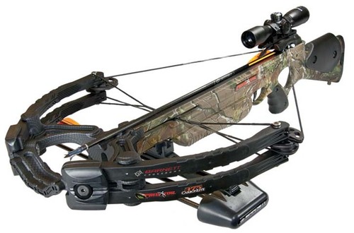 Barnett Predator Carbon Crossbow 375 FPS With Carbon Arrows