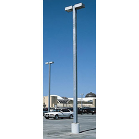 Electric Square Pipe Poles By AMBICA POLES PRIVATE LIMITED