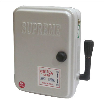 Main Switch 16 A. X 240 V