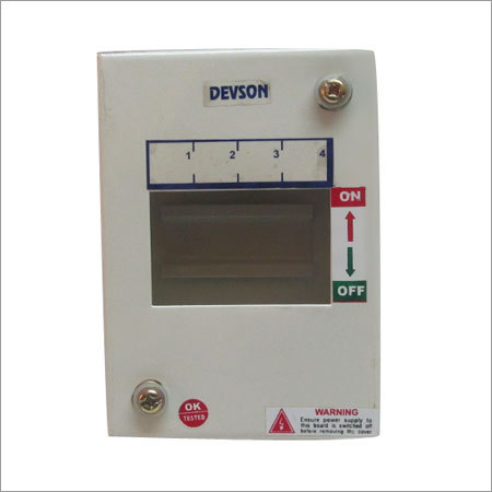 Four Pole Metal MCB Enclosure