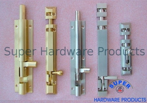 Solid Brass Tower Bolts UK By SUPER HARDWARE PRODUCTS