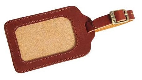Genuine Leather Luggage Tag