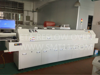 2015 SMT/SMD Reflow oven With PC monitoring + PLC LED production line