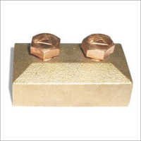Oblong Test Clamp - Gunmetal, Copper 50x6 Mm | High Durability, Smooth Edges, Accurate Dimensions, Rust-proof Design For Industrial Use