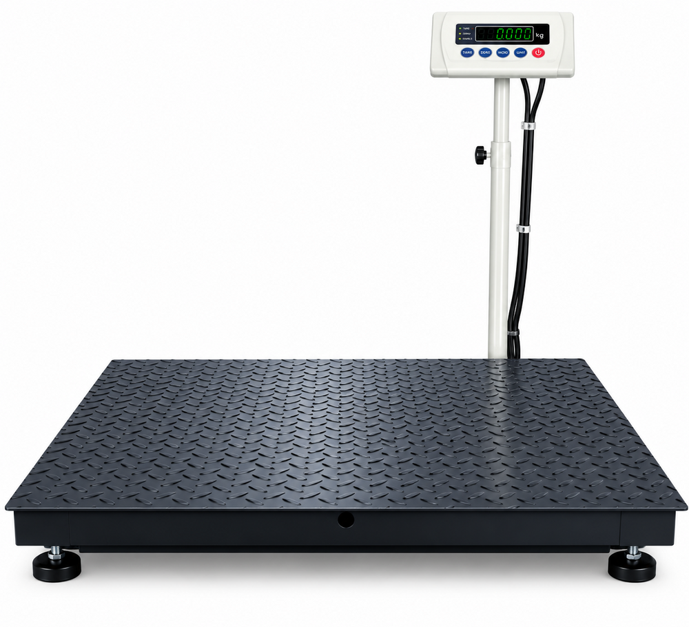 Heavy Duty Platform Weighing Scale - Durable Steel Construction, Large Capacity for Heavy Loads