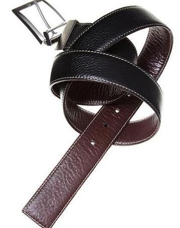 Genuine Leather Reversable Mens Belt