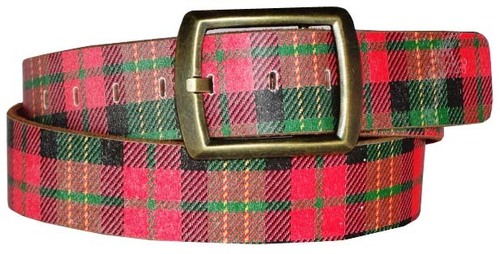Colored Leather Belt for Women