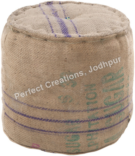 JUTE POUF