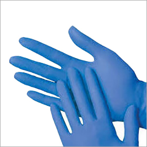 Nitrile Latex Examination Gloves - 100% Natural Rubber Latex, Small, Medium & Large Sizes, Blue Color | Medical Grade, Powdered Non-Sterile, Superior Grip, Skin Friendly, Lightweight, Hygienic
