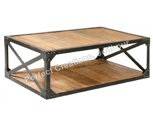 INDUSTRIAL ANTIQUE COFFEE TABLES