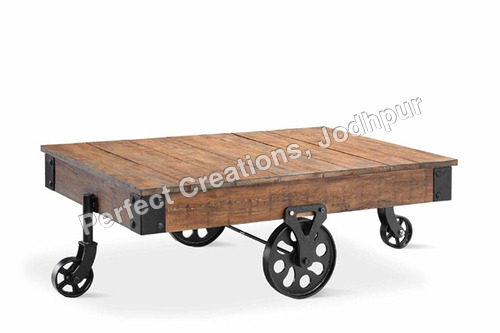INDUSTRIAL ANTIQUE COFFEE TABLES