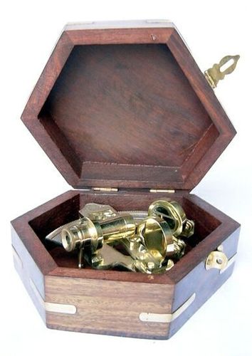 Nautical Brass Sextant