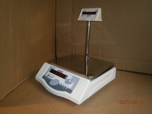 Electronic Weighing Balance - Durable Stainless Steel, Compact Size For Precision Measurement