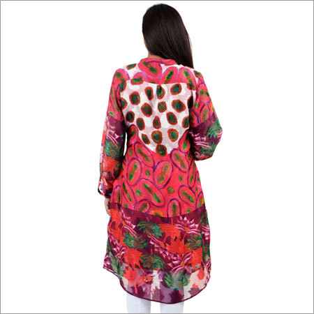 Georgette Printed Kurtis