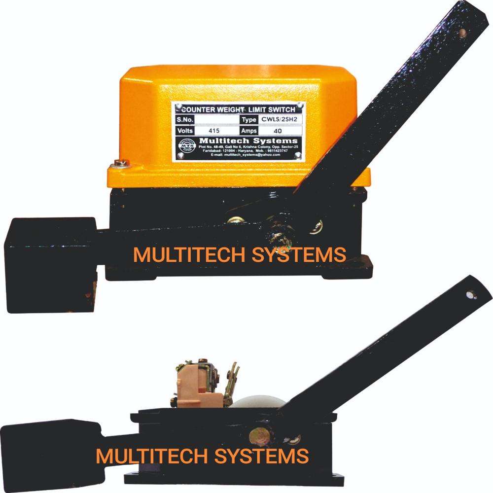 Counter Weight Limit Switch - Color: White