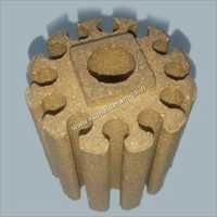 Ceramic Bobbin - High-temperature Firing, Various Dimensions, Brown Cylindrical Shape | High Endurance Limit, Robustness, Stable At High Temperatures