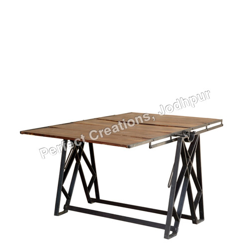 VINTAGE INDUSTRIAL DINING TABLE