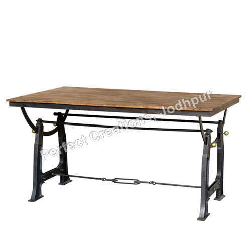 VINTAGE INDUSTRIAL DINING TABLE