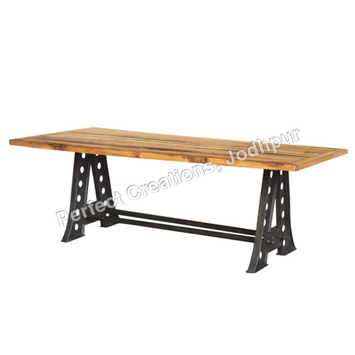 VINTAGE INDUSTRIAL DINING TABLE