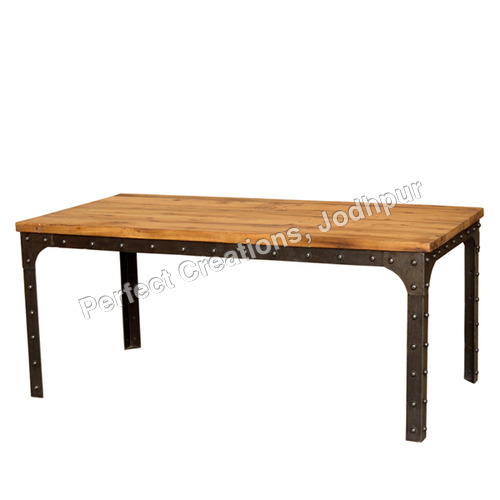 VINTAGE INDUSTRIAL DINING TABLE