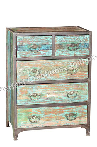 VINTAGE INDUSTIAL DRAWER CHEST