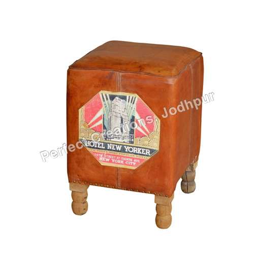 VINTAGE INDUSTRIAL LEATHER FURNITURE