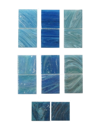 Pool Glass Mosaic Tile