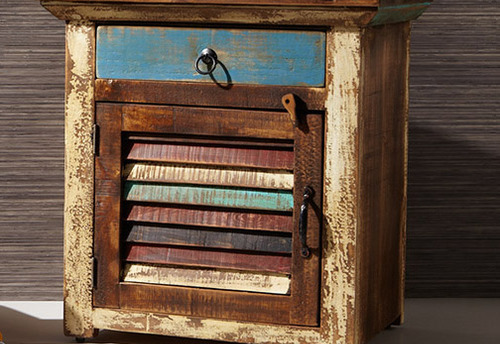 Reclaimed Wood Bedside