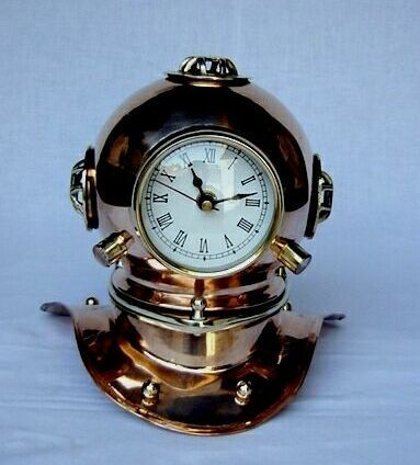 Diving Helmet Clock