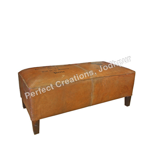 VINTAGE INDUSTRIAL LEATHER FURNITURE