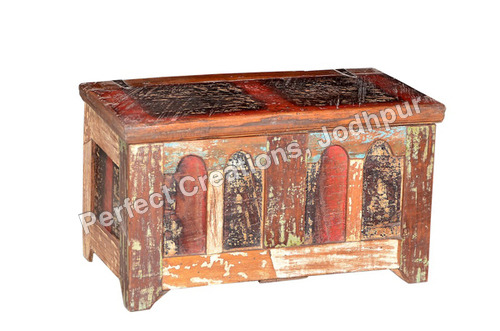 Reclaimed or Recycled Wood Furniture - Reclaimed Wood, Varied Sizes, Hand Painted | Rustic Style, Handcrafted, Durable, Eco-Friendly Storage Solution