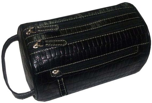 Leather Toilet Bag