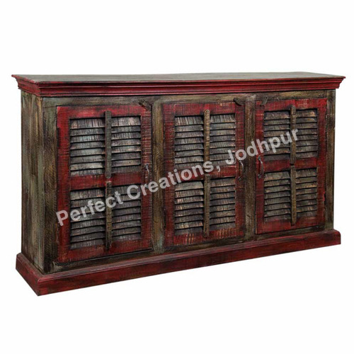 Reclaimed Wood Furniture - 48x16x30 Inches, Reddish Brown | Rustic Style, Distressed Finish, Handcrafted Durable Wood